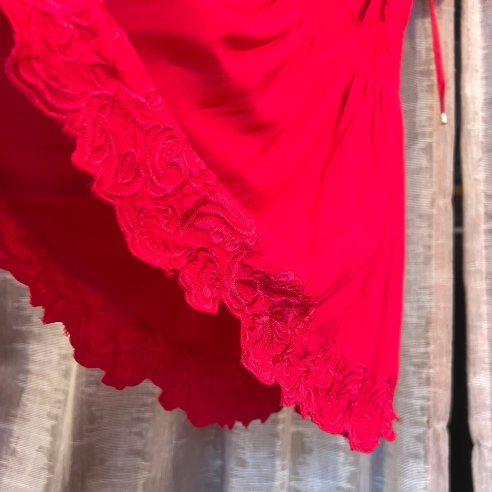 Parker Embroidered Lace Cold Shoulder Romper, NEW - Picture 12 of 15
